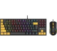 Tracer Zestaw mysz i klawiatura mechaniczna Tracer GAMEZONE HORNET87 USB