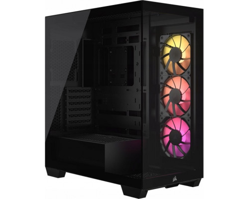 Corsair CORSAIR Geh Midi 3500X ARGB (Tempered Glass) Black