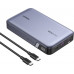 Ugreen 20000mAh UGREEN PB720, USB-A, 2xUSB-C 100W PD gray