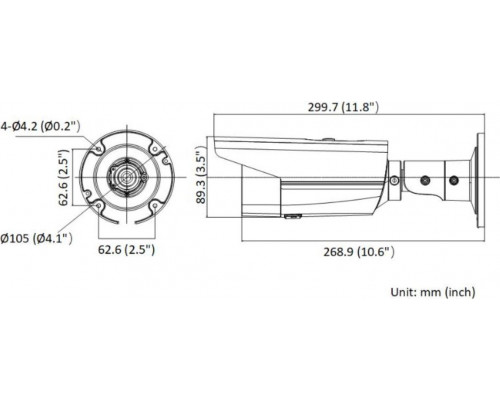 Hikvision KAMERA IP HIKVISION DS-2CD2T83G2-4LI(2.8mm)