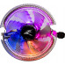 Zalman Zalman CNPS7600 RGB Low profile Flower Heat Sink CPU Cooler TDP 95W 92mm FAN pwm Procesor Chłodnica powietrza 9,2 cm