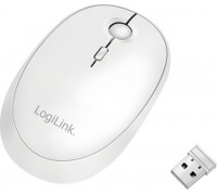 LogiLink LogiLink Maus Funk & Bluetooth,2.4GHz,800/1200/1600dpi,weiß