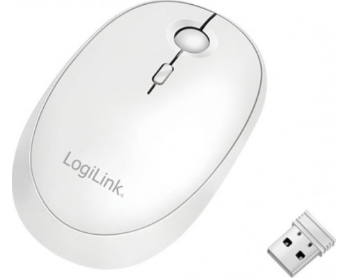 LogiLink LogiLink Maus Funk & Bluetooth,2.4GHz,800/1200/1600dpi,weiß