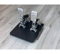 Heusinkveld Heusinkveld Sim Pedals Ultimate+ 2-Pedal Set - silber