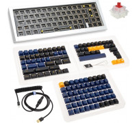 Ducky Ducky Outlaw 65 Gaming Keyboard, Barebone - Silver (ANSI)