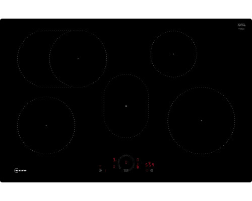 Neff Neff T58PHF1L0 N 70, self-sufficient hob (black, 80 cm)