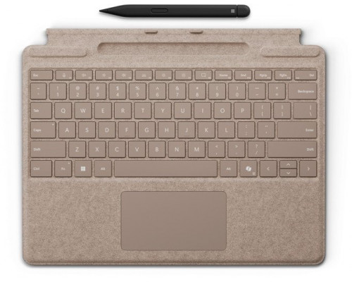 Microsoft Microsoft - Tastatur - mit Touchpad, Beschleunigungsmesser, Surface Slim Pen 2 Ablage- und Ladeschale - mit Slim Pen 2