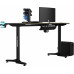 Gaming galds Ultradesk ULTRADESK Gaming galds dla gracza FRAG - GOLD V3, 140x60 cm, 76 cm, z podkładką pod mysz, uchwyt na słuchawki i napój