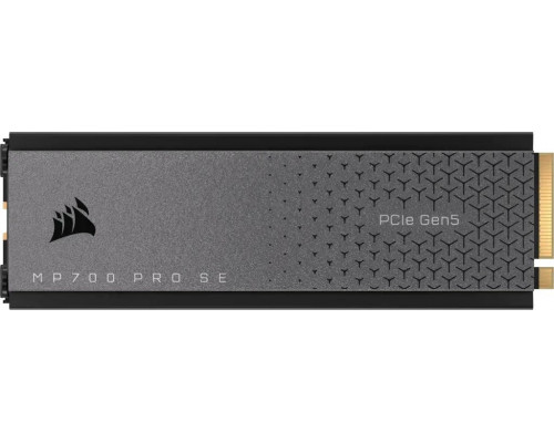 SSD 2TB SSD Corsair Corsair MP700 PRO SE with air cooler 2 TB, SSD (PCIe 5.0 x4 NVMe 2.0, M.2 2280 )