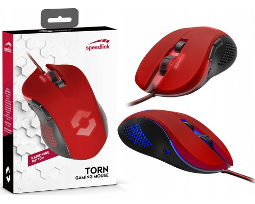 Speedlink Speedlink mouse Torn, red/black (SL-680008-BKRD)