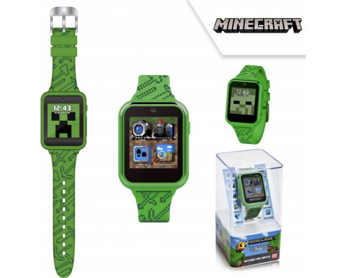 Smartwatch Kids Euroswan Zegarek elektroniczny Smart watch Minecraft MIN4045