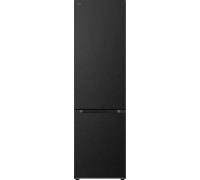 LG LG | Refrigerator | GBV5240CEP | Energy efficiency class C | Free standing | Combi | Height 203 cm | No Frost system | Fridge net capacity 277 L | Freezer net capacity 110 L | Display | 35 dB | Matte Black