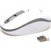 Omega OMEGA MYSZ BEZPRZEWODOWA MOUSE WIRELESS 1000/1200/1600 DPI WHITE-GREY [45862]