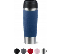 Emsa Emsa TRAVEL MUG Classic Grande thermal mug (dark blue/stainless steel, 0.5 liters) Emsa Emsa TRAVEL MUG Classic Grande thermal mug (dark blue/stainless steel, 0.5 liters)