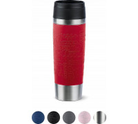 Emsa Emsa TRAVEL MUG Classic Grande thermal mug (dark red/stainless steel, 0.5 liters) Emsa Emsa TRAVEL MUG Classic Grande thermal mug (dark red/stainless steel, 0.5 liters)