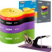 Rebel TPE vingrošanas gumijasijas komplekts - Power Band PTs-1, 4-55 kg, 5 TPE gumijasijas, REBEL ACTIVE