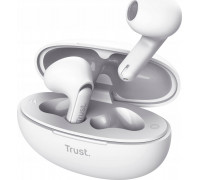 Trust Ausinės EARPHONES YAVI BT ENC/Baltas 25173 TRUST