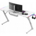 Gaming galds Huzaro Gaming galds Gamingowe Komputerowe Huzaro Hero 3.3 White Rgb + Podkładka Xxl