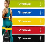 Trizand Zestaw gum do ćwiczeń- 5szt Trizand 21955