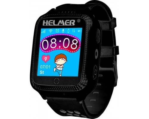 Smartwatch HELMER HELMER LK 707 smartwatch / zegarek sportowy LCD Cyfrowy Ekran dotykowy 2G GPS