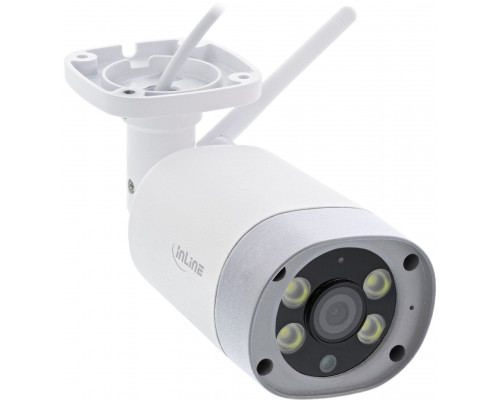 InLine InLine® Smart Home HD Outdoorcamera with LED Ligths, IP66