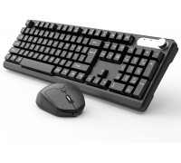 Inca INCA Tastatur IWS-549U   Wireless Set, Büro Design, Akku, SW retail