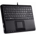 Perixx Perixx PERIBOARD-510 H PLUS UK, mini USB keyboard, touchpad, hub, black