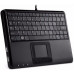 Perixx Perixx PERIBOARD-510 H PLUS UK, mini USB keyboard, touchpad, hub, black