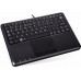 Perixx Perixx PERIBOARD-510 H PLUS UK, mini USB keyboard, touchpad, hub, black