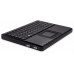 Perixx Perixx PERIBOARD-510 H PLUS UK, mini USB keyboard, touchpad, hub, black
