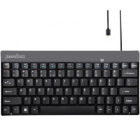 Perixx Perixx PERIBOARD-422 DE, Mini USB-C Keyboard wired, black