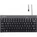 Perixx Perixx PERIBOARD-422 DE, Mini USB-C Keyboard wired, black