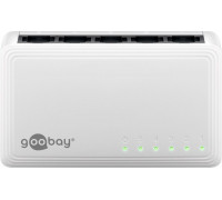 Switch Goobay 5-port   sieci Ethernet