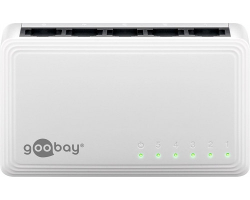 Switch Goobay 5-port   sieci Ethernet