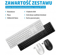 HP HP 650 - Tastatur-und-Maus-Set - kabellos - Deutsch - Schwarz - fur Laptop 15-dw1025nk, Pavilion Plus Laptop 14-eh0660nd