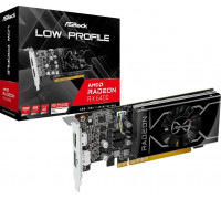 *RX6400 ASRock Radeon RX 6400 Low Profile 4GB GDDR6 (RX6400 LP 4G)