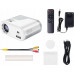 Hoco HOCO projektor z systemem Android Wi-Fi Bluetooth 720P DT2 biały