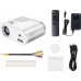 Hoco HOCO projektor z systemem Android Wi-Fi Bluetooth 720P DT2 biały