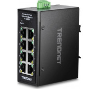 Switch TRENDnet TRENDnet 8-Port Industrial Fast Ethernet DIN-Rail MiniSwitch