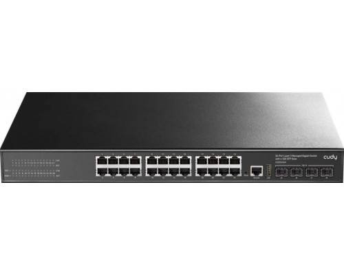 Switch Cudy CUDY GS5024S4 24-Port Layer 3 Managed Gigabit Switch with 4 10G SFP Slots