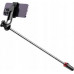 Selfie nūjiņa Hurtel Selfie nūjiņa WC13YDS teleskopisks tripods 1.3m ar dubulto lampu un turētāju telefonam - black