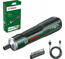 Bosch Bosch PushDrive, Power screwdriver, Straight handle, Green, 360 RPM, 2.5 N·m, 5 N·m