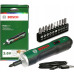 Bosch Bosch PushDrive, Power screwdriver, Straight handle, Green, 360 RPM, 2.5 N·m, 5 N·m
