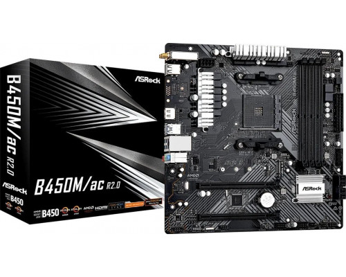 AMD B450 ASRock B450M/AC R2.0