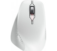 Cherry CHERRY Mouse STREAM COMFORT Wireless white Ergonomisch (Rechtshänder), 4000 dpi