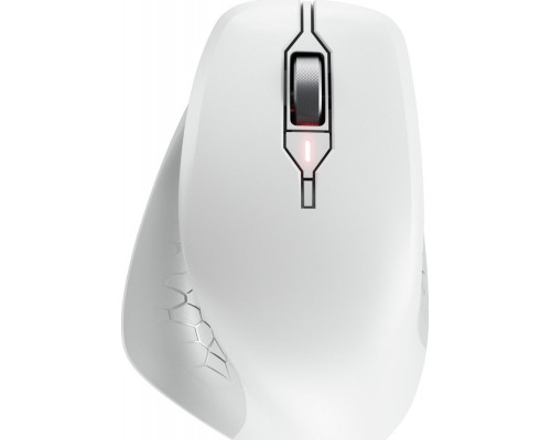 Cherry CHERRY Mouse STREAM COMFORT Wireless white Ergonomisch (Rechtshänder), 4000 dpi