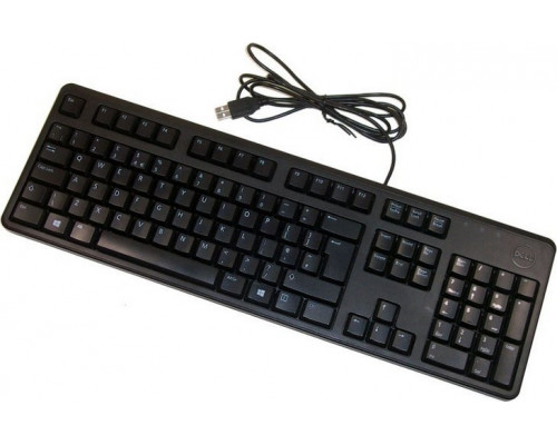 Dell DELL DJ491 klawiatura USB QWERTY Angielski Czarny