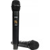DNA DNA VM DUAL VOCAL EFFECT SET mikrofon bezprzewodowy 2x nadajnik doręczny system nagłośnienia 518-542 MHz USB Bluetooth