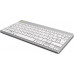 R-GO Tools R-Go Compact Break klawiatura Bluetooth z oprogramowaniem do robienia przerw AZERTY (BE) biała