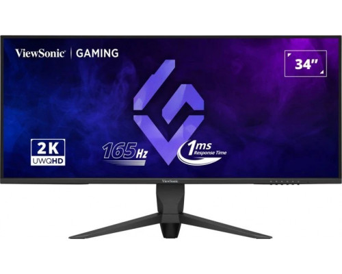 ViewSonic Viewsonic VX Series VX3480-2K-PRO monitor komputerowy 86,4 cm (34") 3440 x 1440 px UltraWide Quad HD LED Czarny